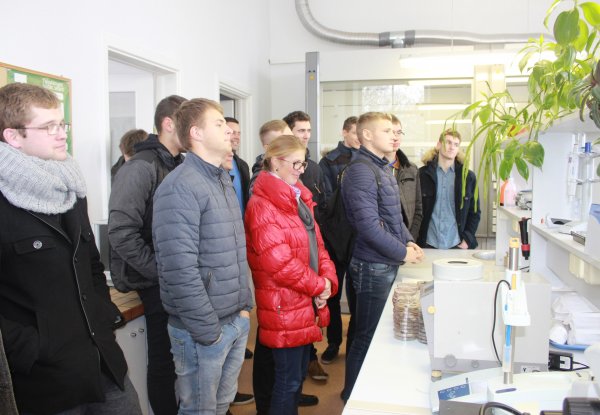 Žemdirbystės institute lankėsi Agronomijos mokslo krypties studentai