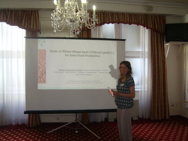 Dr. Danutė Jablonskytė-Raščė dalyvavo tarptautinėje konferencijoje Čekijoje