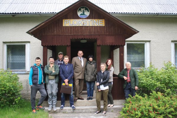 Miškų institute lankėsi svečiai iš Lenkijos