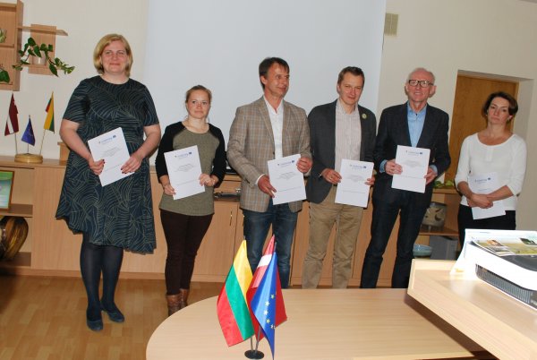 Interreg projekto partnerių susitikimas