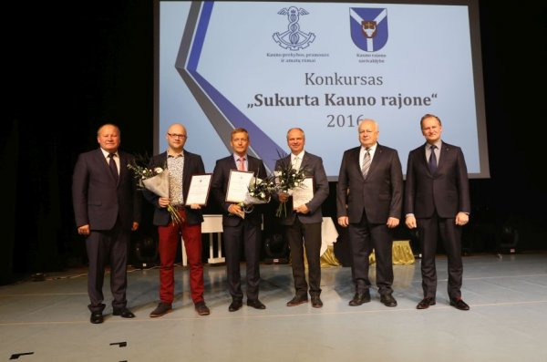 Konkurso ,,Sukurta Kauno rajone” III  vieta Sodininkystės ir daržininkystės institutui